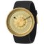 Michael Young For O.d.m. MY03-09 Watch - Brown & Gold Stainless Steel Casual Timepiece - View #3