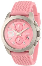 a_line 80011-015-PN Aroha Chronograph Pink Dial Pink Silicone
