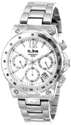 a_line AL-80020-22MOP Liebe Chronograph White Dial Stainless Steel