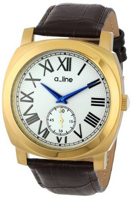 a_line AL-80023-YG-02-BR Pyar Analog Display Japanese Quartz Brown