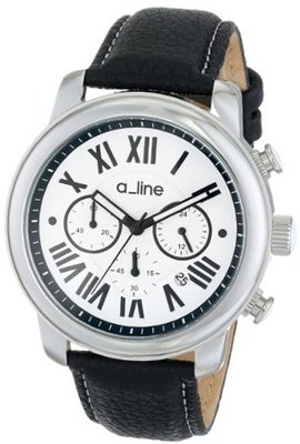 a_line AL-80163-02 Amor Analog Display Japanese Quartz Black