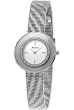 Accurist LB1443 Ladies Silver Mesh Charmed