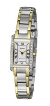 Accurist Pure Precision Quartz with White Dial Analogue Display and Multicolour Stainless Steel Plated Bracelet LB1589RN