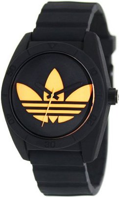 Adidas Unisex Black Silicone Strap ADH2880