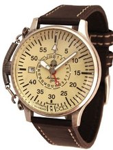Aeromatic 1912 Automatic 24 Hour , Large Minutes and Spring Crown Guard A1394