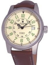 Aeromatic 1912 Automatic (self-winding) Aviator with Brown Strap A1412