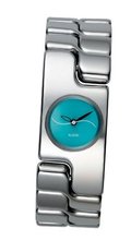 Alessi AL15001 Mariposa Stainless-Steel Bracelet and Blue Dial