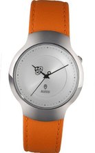 Alessi AL27020 Dressed Wrist in Stainless Steel and Leather Orange