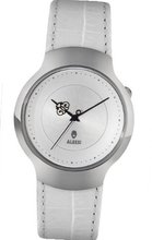 Alessi AL27021 Dressed Wrist in Stainless Steel and Leather White