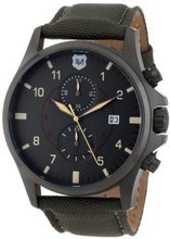 Andrew Marc AM10006 Military Inspired Chronograph with Nylon Canvas Strap