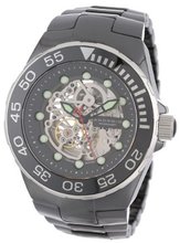 Android AD550AKS Hercules Ceramic Skeleton, Seagull TY2809 Silver Tone Skeletonized Automatic Movement 21 Jewels