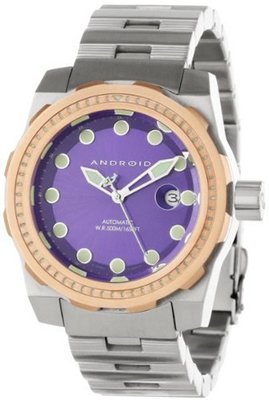 Android AD646BRPU Limited Edition Automatic Rose Gold and Purple