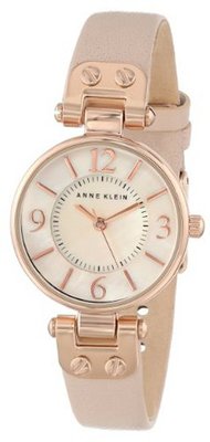 Anne Klein 10/9442RGLP Rose Gold-Tone and Blush Pink