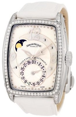 Armand Nicolet 9633L-AN-P968BC0 TL7 Classic Automatic Stainless-Steel with Diamonds