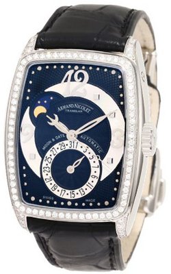 Armand Nicolet 9633L-NN-P968NR0 TL7 Classic Automatic Stainless-Steel with Diamonds