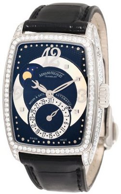 Armand Nicolet 9633V-NN-P968NR0 TM7 Classic Automatic Stainless-Steel with Diamonds