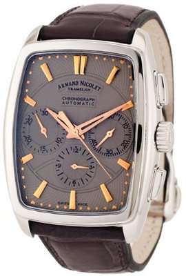 Armand Nicolet 9634A-GS-P968GR3 TM7 Classic Automatic Stainless-Steel