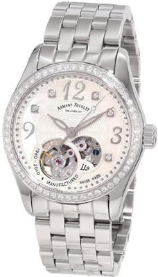 Armand Nicolet 9653D-AN-M9150 LL9 Limited Edition Stainless Steel Classic Automatic With Diamonds