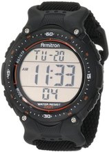 Armitron 408159BLK Sport Chronograph Black Strap Digital Display