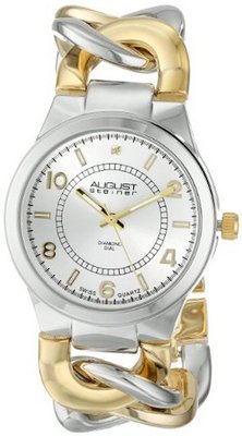 August Steiner AS8112TTGAnalog Display Swiss Quartz Two Tone