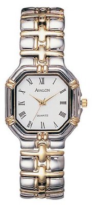 Avalon Elegant Octagonal Two-Tone Bracelet # 1355