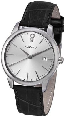 Azzaro New Legend Round Silver Dial Swiss Made AZ2040.12SB.000