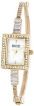 Badgley Mischka BA/1162MPGB Bangle Bracelets and Swarovski Crystal Accented Gold-Tone Set
