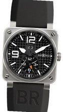 Bell and Ross Aviation GMT Carbon Fiber Dial BR0351-GMT