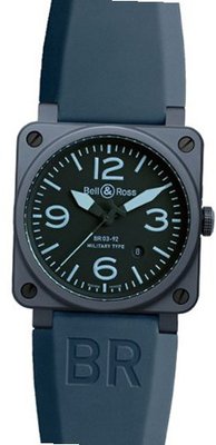 Bell & Ross Br03-92 Automatic Br03-92-Blue-Ceramic