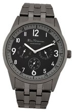 Ben Sherman Quartz with Black Dial Analogue Display and Black Stainless Steel Plated Bracelet R963