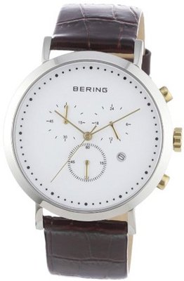 Bering Time 10540-534 Brown Chronograph