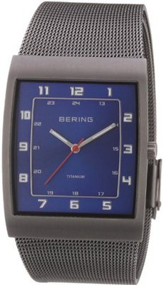 Bering Time 11233-078 Blue Mesh