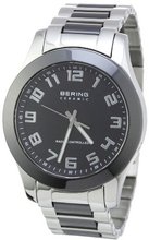 Bering Time Analogueue Quartz 33041-742 Radio Ceramic