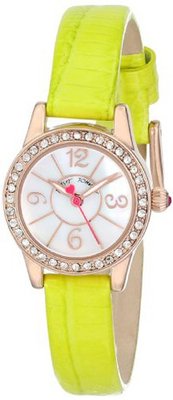 Betsey Johnson BJ00255-04 Analog Display Quartz Green