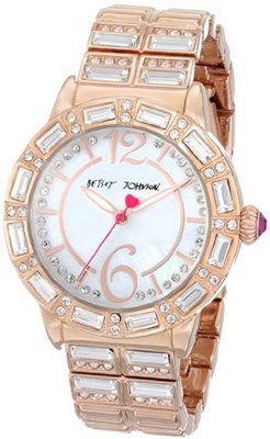 Betsey Johnson BJ00274-03 Analog Display Quartz Rose Gold