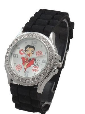 Betty Boop Marilyn Style Shimmering with Crystals