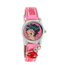 Betty Boop with "KISS" Charm #BB-W416C