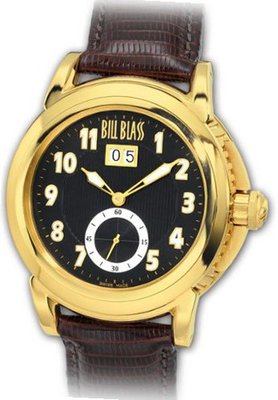 Bill Blass Havana Brown Strap Gold 40225