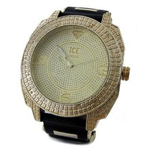 Ice Nation 15 GENUINE DIAMONDS HipHop Bling Gold plated