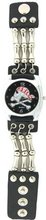 Round Dial Pirate Skeleton and Bone Band, Fits 8 - 9 Inches Wrist