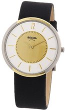 Boccia Style 3114-14 Ladies with Leather Strap