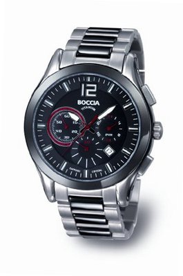 Boccia B3771-02 Titanium Chronograph Bracelet