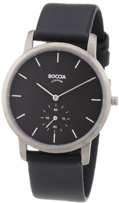 Boccia Quartz 3500-02 with Leather Strap