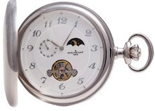 Bouverat mechanical Pocket with Silver Dial analogue Display BV822224