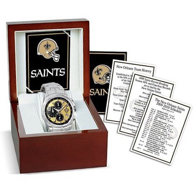 New Orleans Saints Super Bowl Champions Chronograph