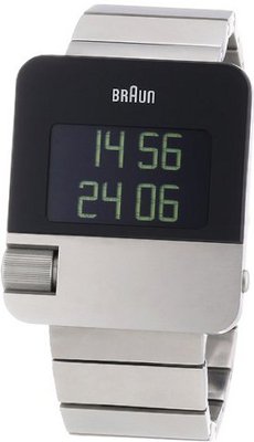 Braun BN0106SLBTG Prestige Digital Digital Display Swiss Quartz Silver