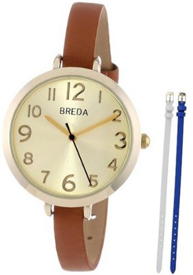 Breda 8167-setB Tyra Slim Runway Faux Leather Strap Set