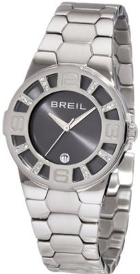 Breil Milano TW0760 Grid Black Sunray Dial Crystal Details