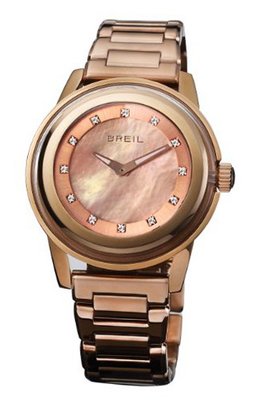 Breil , Orchestra Rose Gold Plated Stainless Steel Bracelet TW1010