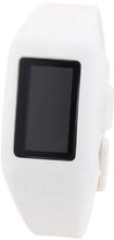 Breo Block Unisex Digital with LCD Dial Digital Display and White Plastic Strap B-TI-BLK8